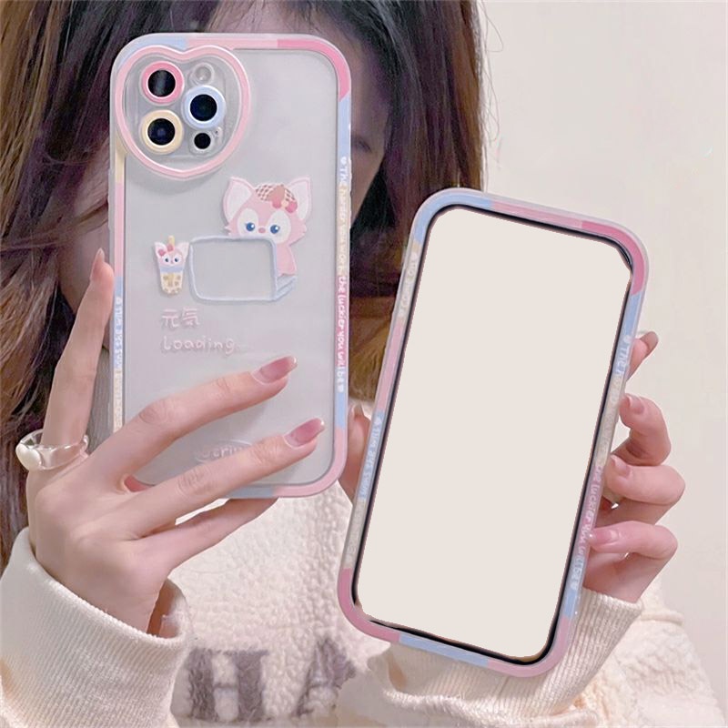 Ốp Điện Thoại Họa Tiết Hoạt Hình Dễ Thương Cho iPhone 12 13 11 Pro Max X Xs Max Xr 7 8 Plus jdj1