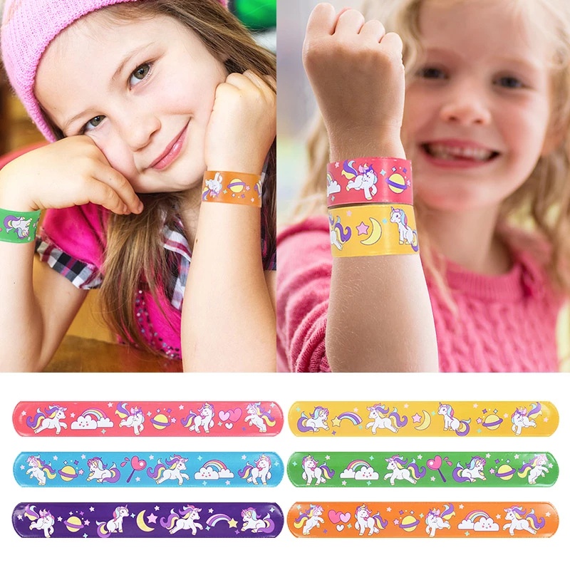 Set 10 Vòng Đeo Tay Kỳ Lân Hoạt Hình Xinh Xắn Cho Bé