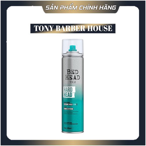 Gôm xịt tóc Tigi Bed Head Hard Head Hair Spray 385ml