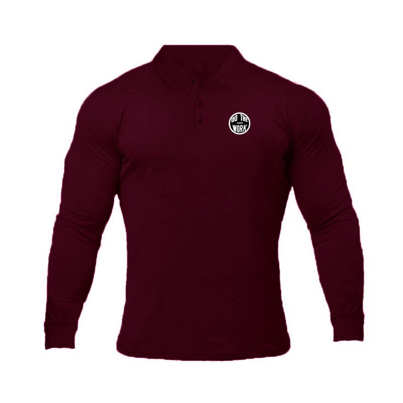 Áo Thun Polo Thể Thao Tay Dài Cổ Bẻ Thời Trang Cho Nam