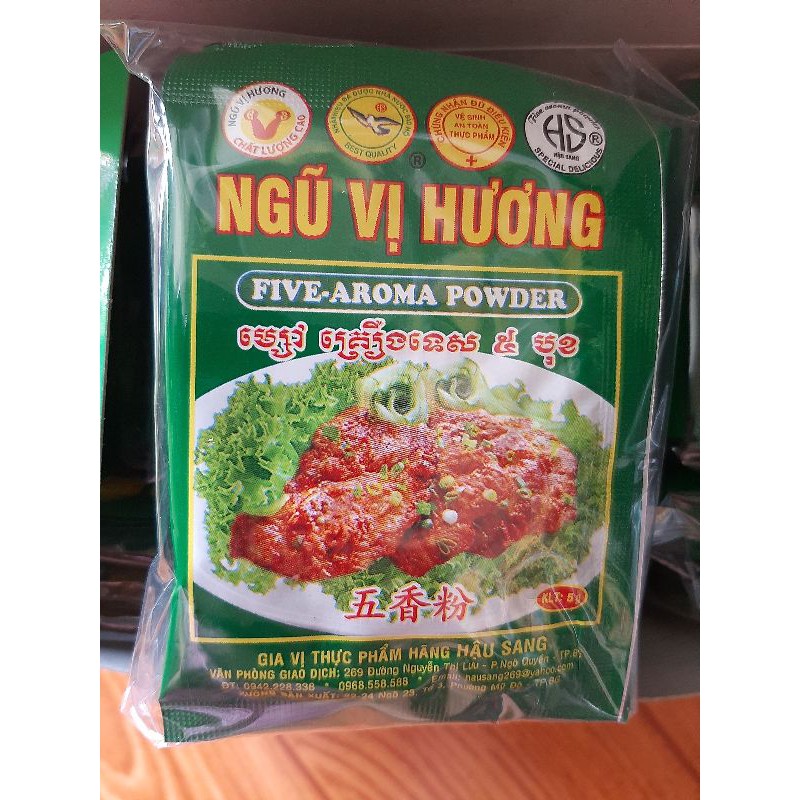 10 gói ngũ vị hương Hậu Sang
