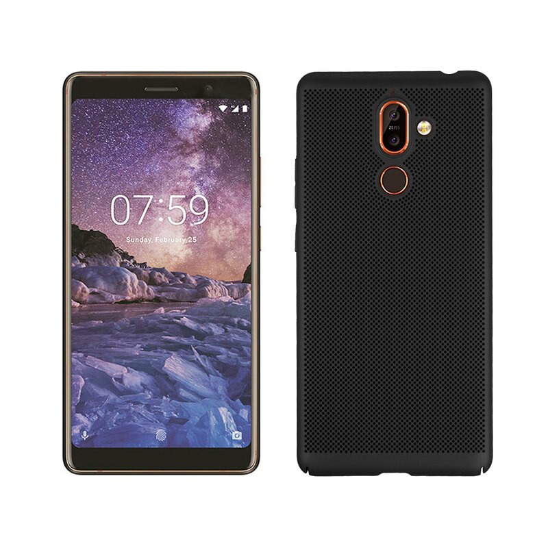 [Giá rẻ nhất ] Ốp lưng Nokia 7 Plus dạng lưới chống nóng, tản nhiệt