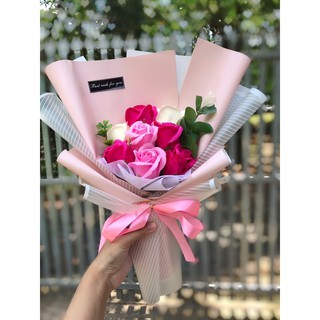Hoa hồng bó 9 bông