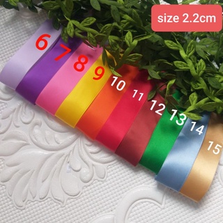 Ruy băng lụa 1 mặt, size từ 1.8cm và 2.2cm (dây 5 mét)