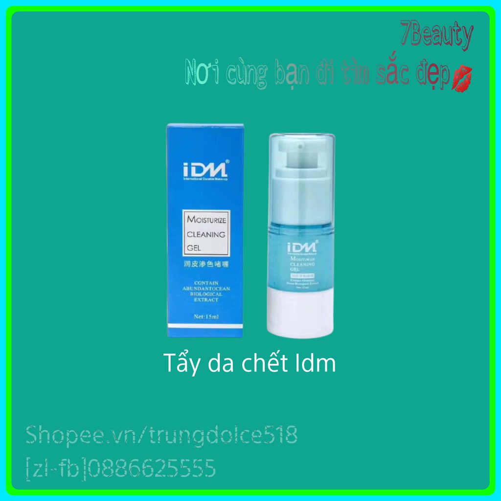 Tẩy da chết IDM Chính hãng-Tẩy da chết dùng trong phun xăm