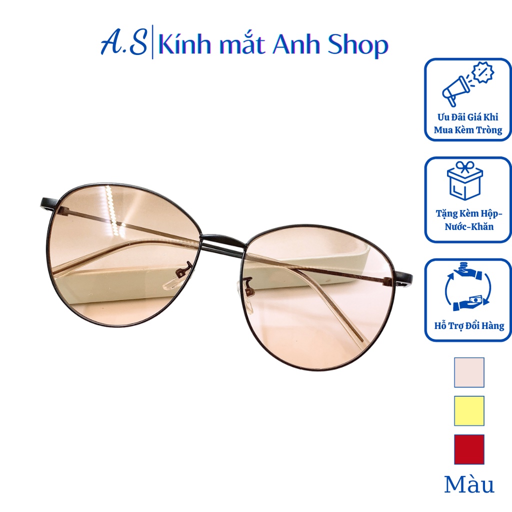 Kính mát tròn dễ xài 6317 Anh Shop