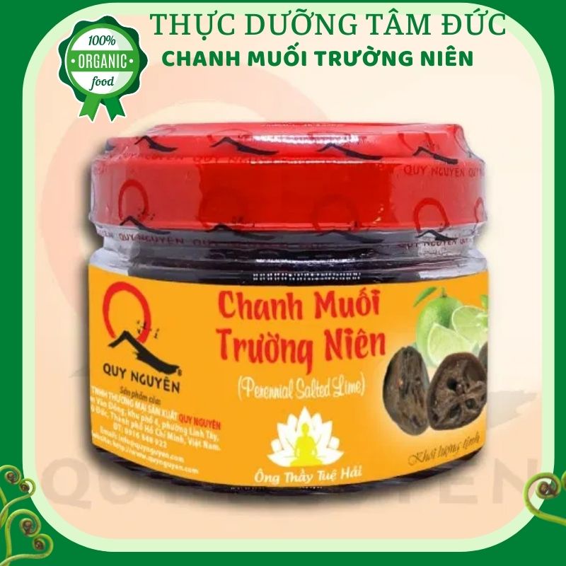Chanh muối trường niên Quy Nguyên hủ 220gr