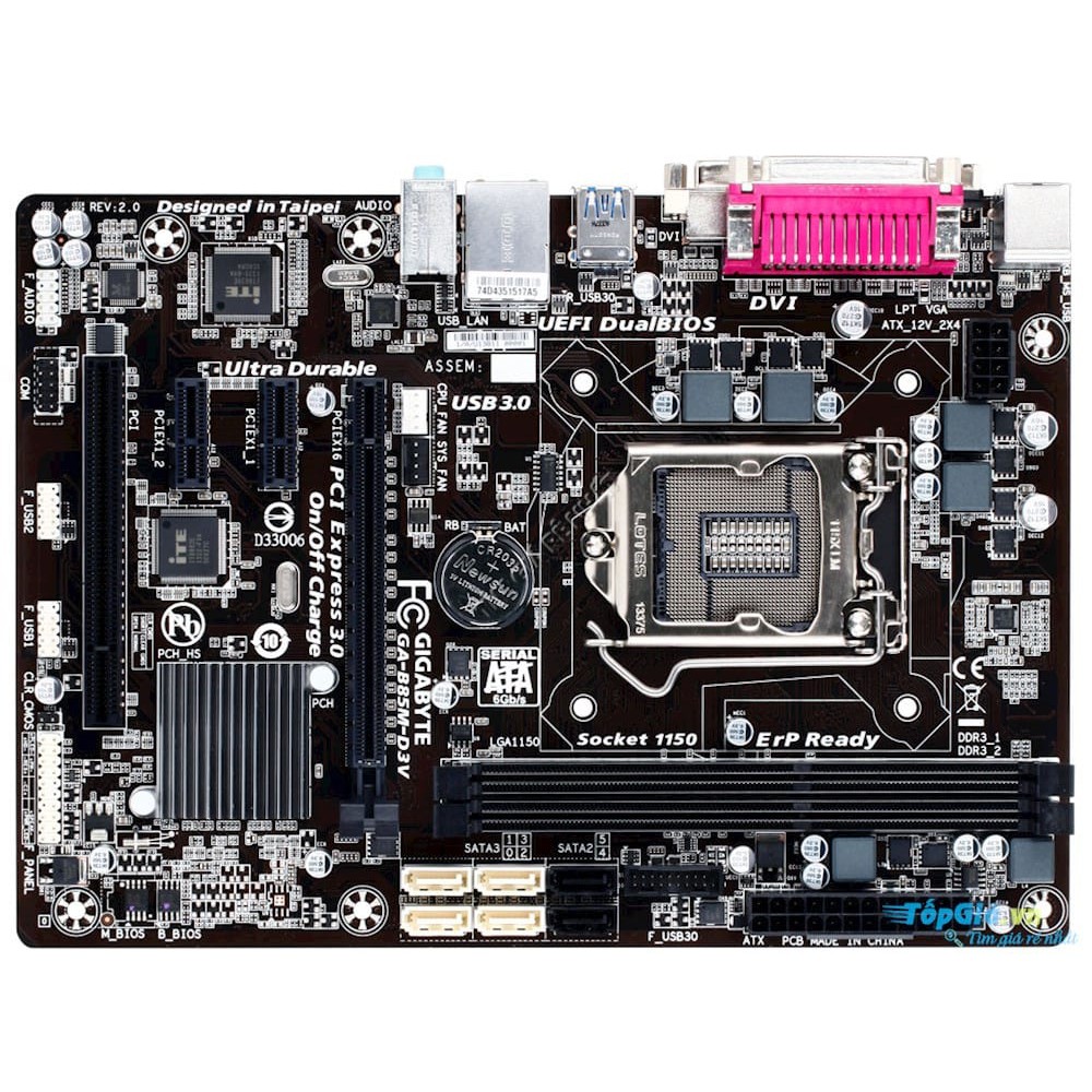 Bo mạch chủ Gigabyte b85m-d3v | BigBuy360 - bigbuy360.vn