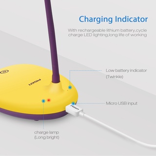 Đèn PISEN Led Chargeable Lamp (Đèn sạc cảm ứng, chống cận, 1.8W, 1400mAh) - (CL01)
