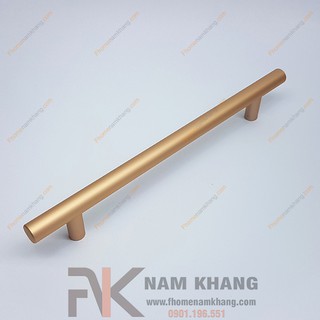 Tay nắm tủ dạng thanh tròn màu vàng mờ NK238-160VM (Màu Vàng Mờ)
