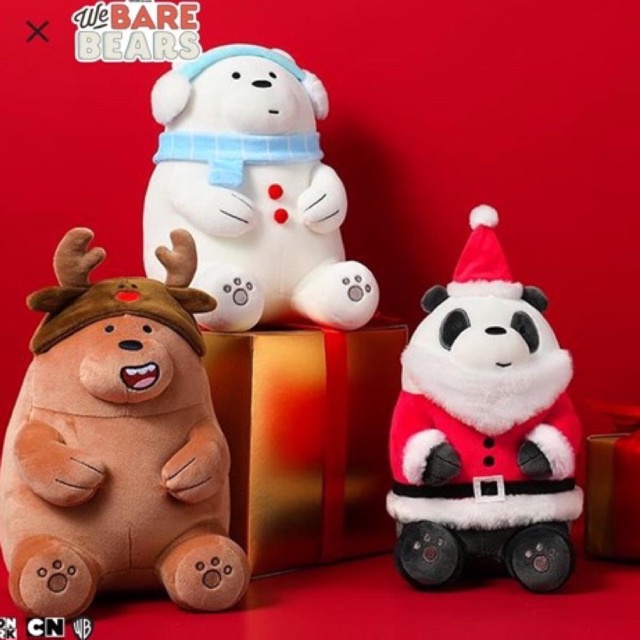 GẤU WE BARE BEAR NOEL X MINISO