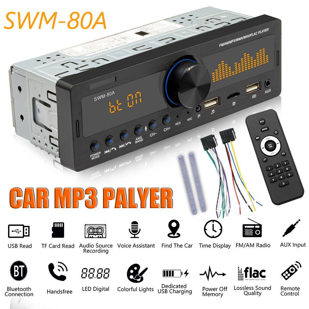 Máy Nghe Nhạc MP3 12V Rảnh Tay Tích Hợp Bảng Điều Khiển Dành Cho Ô Tô