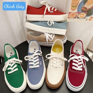 Giày thể thao nam nữ ulzzang canvas classic màu đặc biệt, giay học sinh