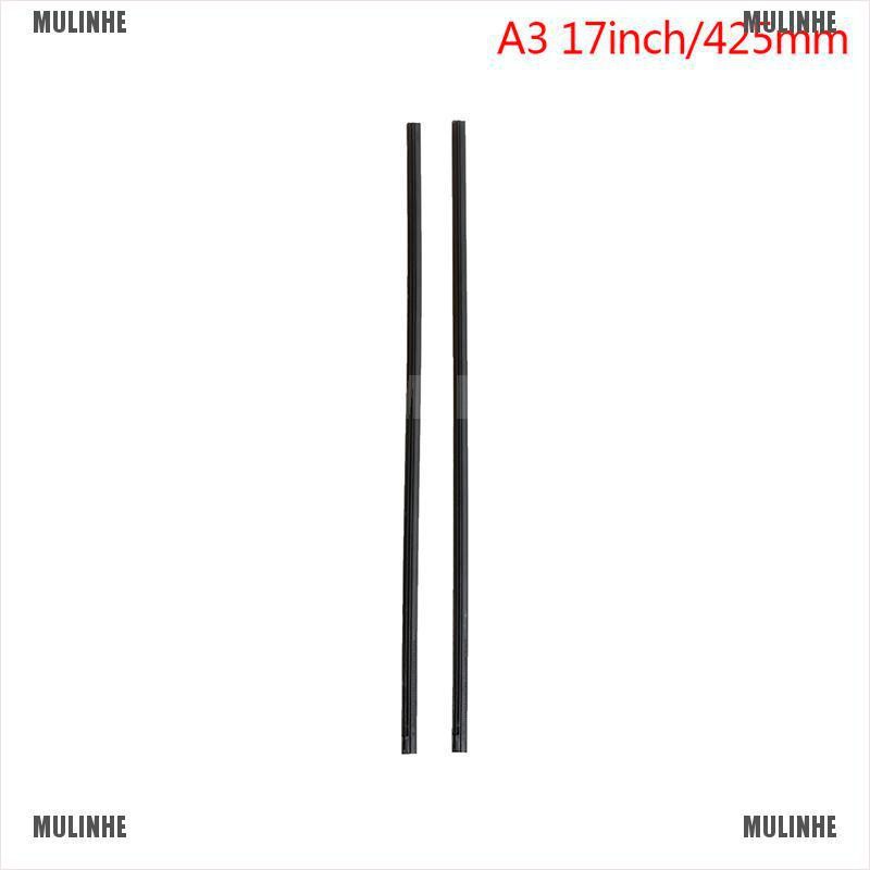 Set 2 Thanh Gạt Nước Bằng Cao Su Mềm 6mm 14-22 '' Dành Cho Ô Tô
