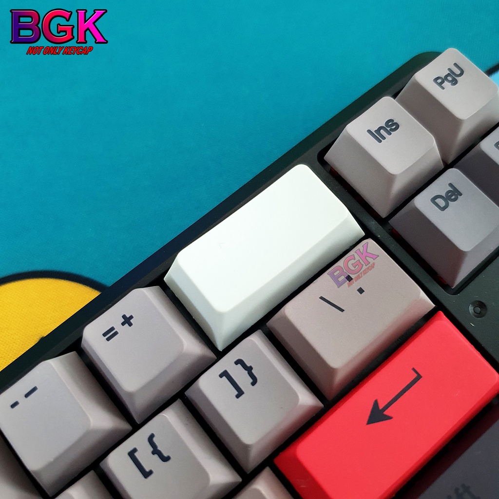 1 Nút Keycap 2U R4 gắn nút Back Chuẩn Cherry profile PBT không in chữ