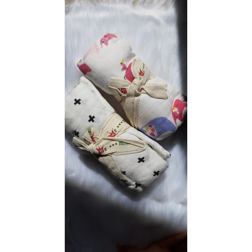 Khăn tre Aden &amp; Anais Việt Nam - Sợi Tre 100% 2 lớp