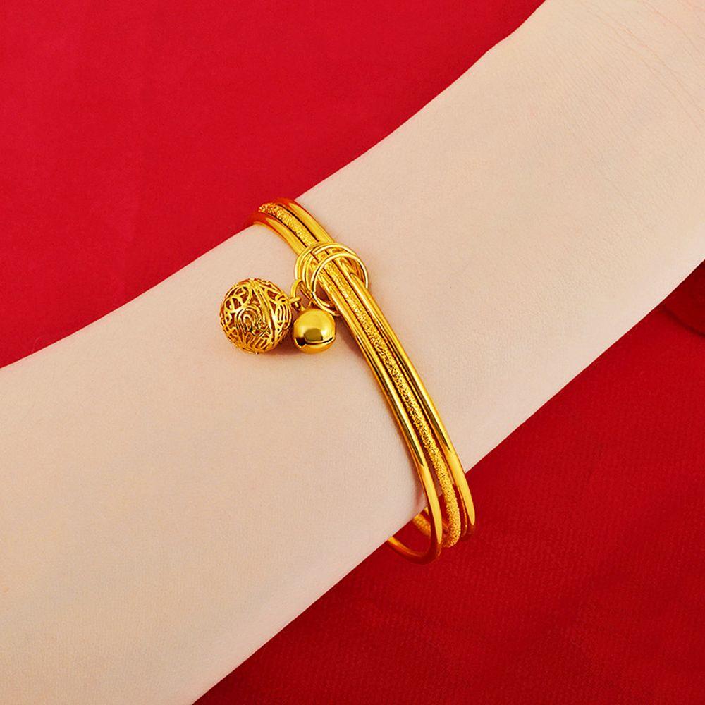 Vòng Tay Nhiều Lớp Gắn Chuông Phong Cách Cổ Điển Thời Trang Cho Nữ