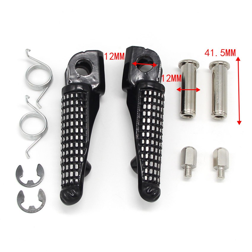 !1 Cặp Gác Chân Trước Cho Xe Mô Tô kawasaki zr1000 z1000 zr800 z800 zx1000 / zx600 / zx636 / ex650 / ex250 / ex300 ninja z750r zx6rr zx6r