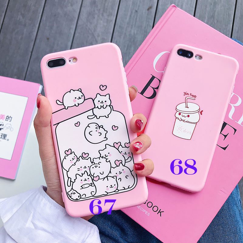 Ốp điện thoại TPU in hình xinh xắn cho Iphone 6 6s 6plus 6splus 7 8 7plus 8plus X XS XR XS Max | BigBuy360 - bigbuy360.vn
