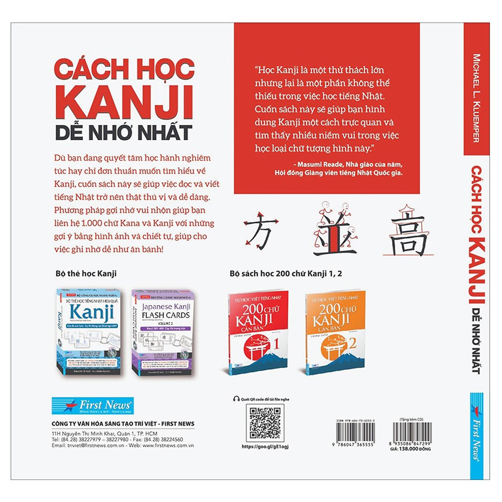 Sách - Cách học kanji dễ nhớ nhất