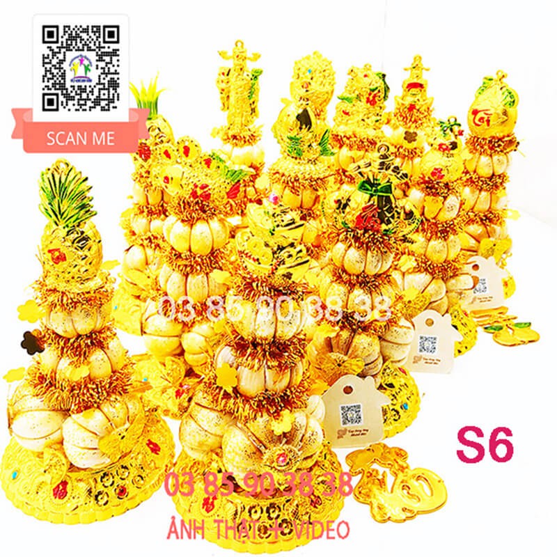 Bông Tỏi Ông Địa Tháp Tỏi Thần Tài 5 Củ Tài Lộc | BigBuy360 - bigbuy360.vn