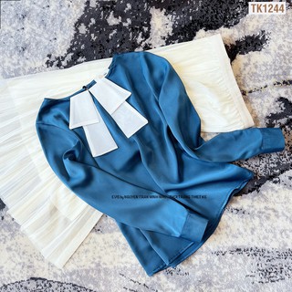 [EVIS.VN] SƠ MI LỤA CÁCH ĐIỆU CHUẨN VINTAGE TK1244
