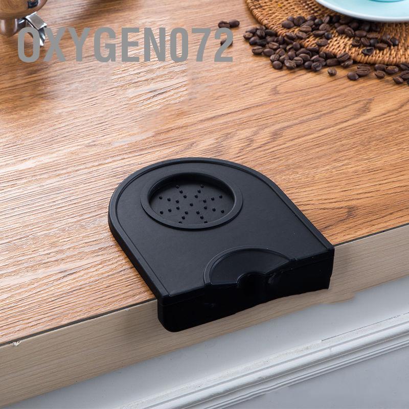 Oxygen072 Máy ép cà phê Tấm lót thực phẩm Lớp silicone không mùi Double Groove Cà Tamper Mat cho quán tại nhà