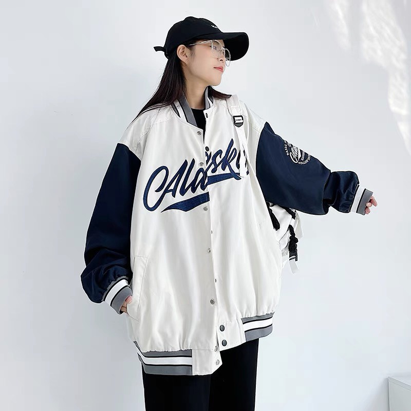 Áo khoác Bomber ALASKA áo khoác dù form rộng Unisex hot trend - CUTEZOO