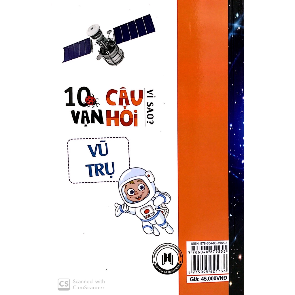 Sách - 10 Vạn Câu Hỏi Vì Sao? – Vũ Trụ (Tái Bản)