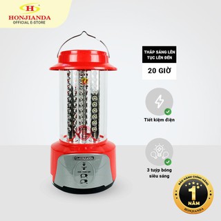 Đèn sạc honjianda hjd-1630 bóng led siêu sáng - chính hãng giá tốt