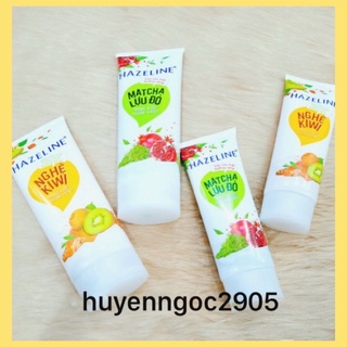 Sữa rửa mặt Hazeline Nghệ Kiwi và Mattcha Lựu Đỏ