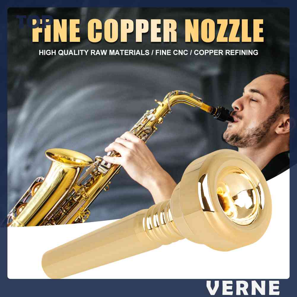 Miệng Thổi Kèn Trumpet VERNE 17C Bằng Đồng Thau