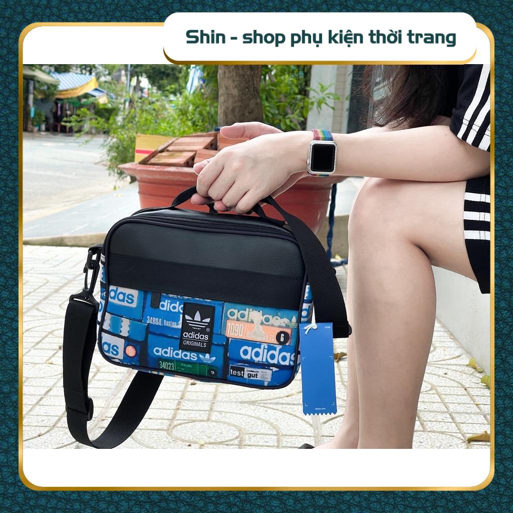 Túi đeo chéo nam nữ chất da mềm dữ fom cực tốt - Túi thể thao chống nước - Shin Shop phụ kiện thời trang