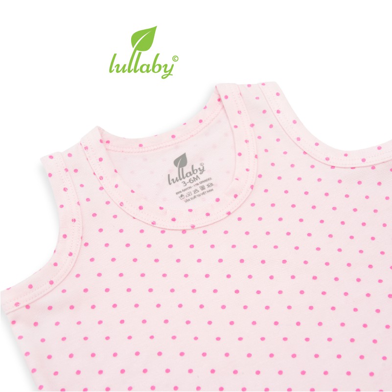 Lullaby - Bộ quần áo ba lỗ bé gái NH604P