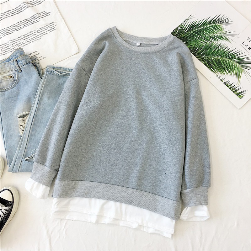 sẵn đỏ gạch sz 2xl [ORDER] Áo nỉ ulzzang đẹp dài tay áo dày thu đông dáng rộng nỉ  hàn quốc 2019 - A118 | BigBuy360 - bigbuy360.vn