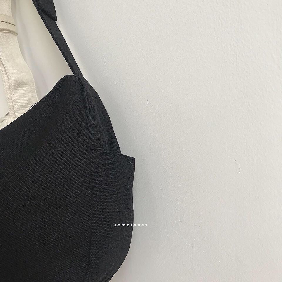 Túi canvas đeo chéo phong cách hàn quốc SHE - 6135  (  Gous official )