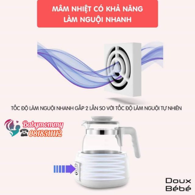 ẤM ĐUN NƯỚC PHA SỮA DOUX BEBE
