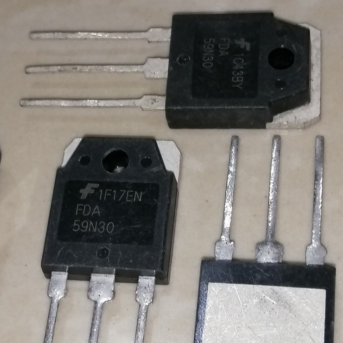 Mosfet FDA59N30 FDA 59N30 Kênh N Lớn 59A 300V Fairchild To-3p Mlb10