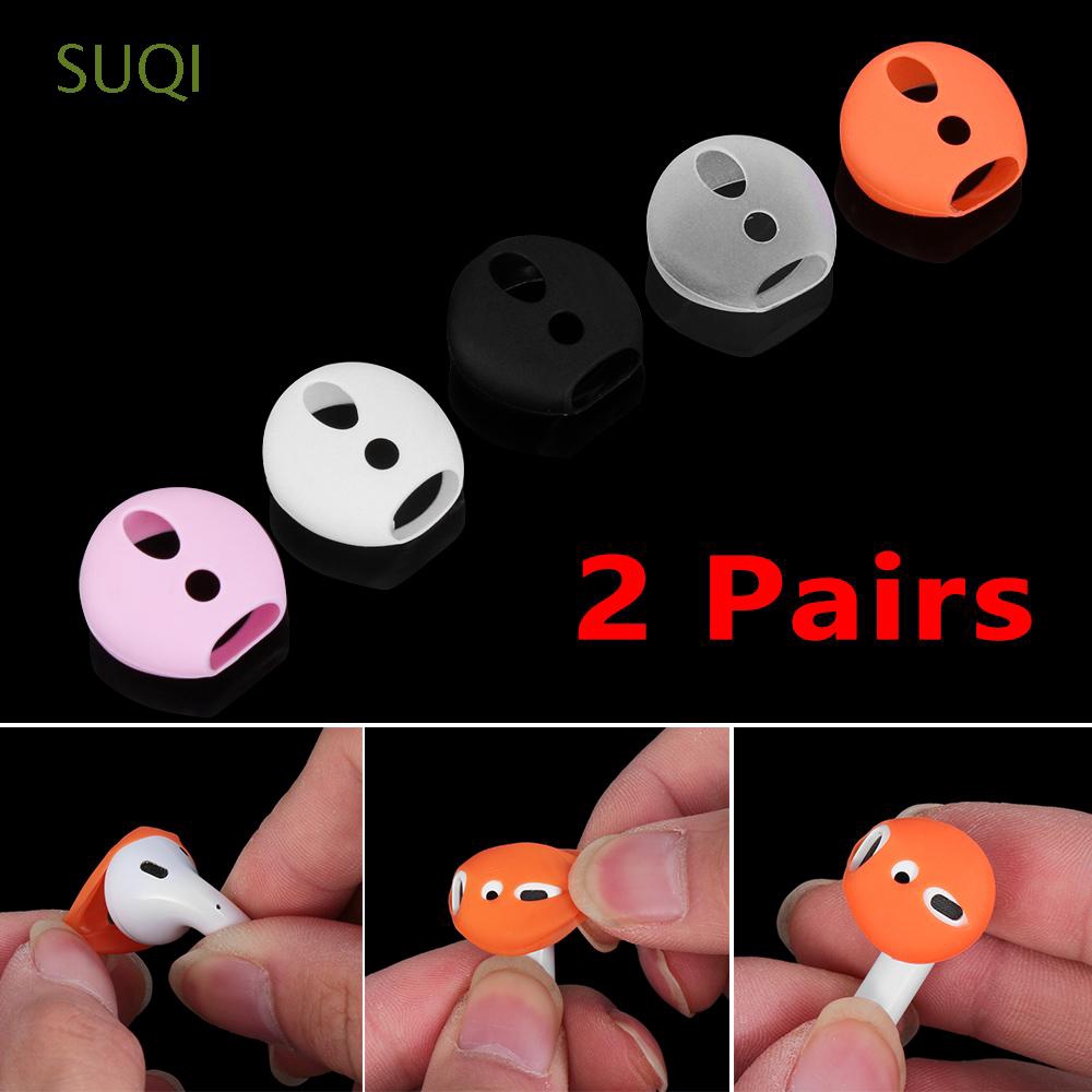 Bộ 2 Cặp Vỏ Bảo Vệ Hộp Đựng Tai Nghe Airpods Bằng Silicon Siêu Mỏng