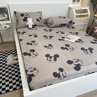 Bộ chăn ga thu hè 5 món micky hoạt hình