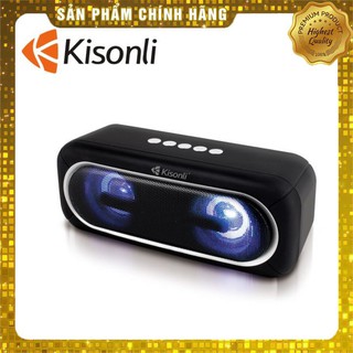 Loa bluetooth kisonli s5 - hỗ trợ thẻ nhớ, bass ấm, led rgb