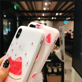 [IPHONE] Ốp Lưng Silicon  Dưa Hấu