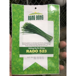 Hạt giống hẹ ăn bông rạng đông gói 1g tỉ lệ nảy mầm cao