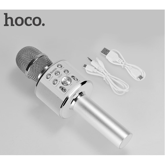 CHÍNH HÃNG [HÀNG CHÍNH HÃNG] Mic hát Karaoke tích hợp Loa Bluetooth Hoco BK3 MKROKBK3