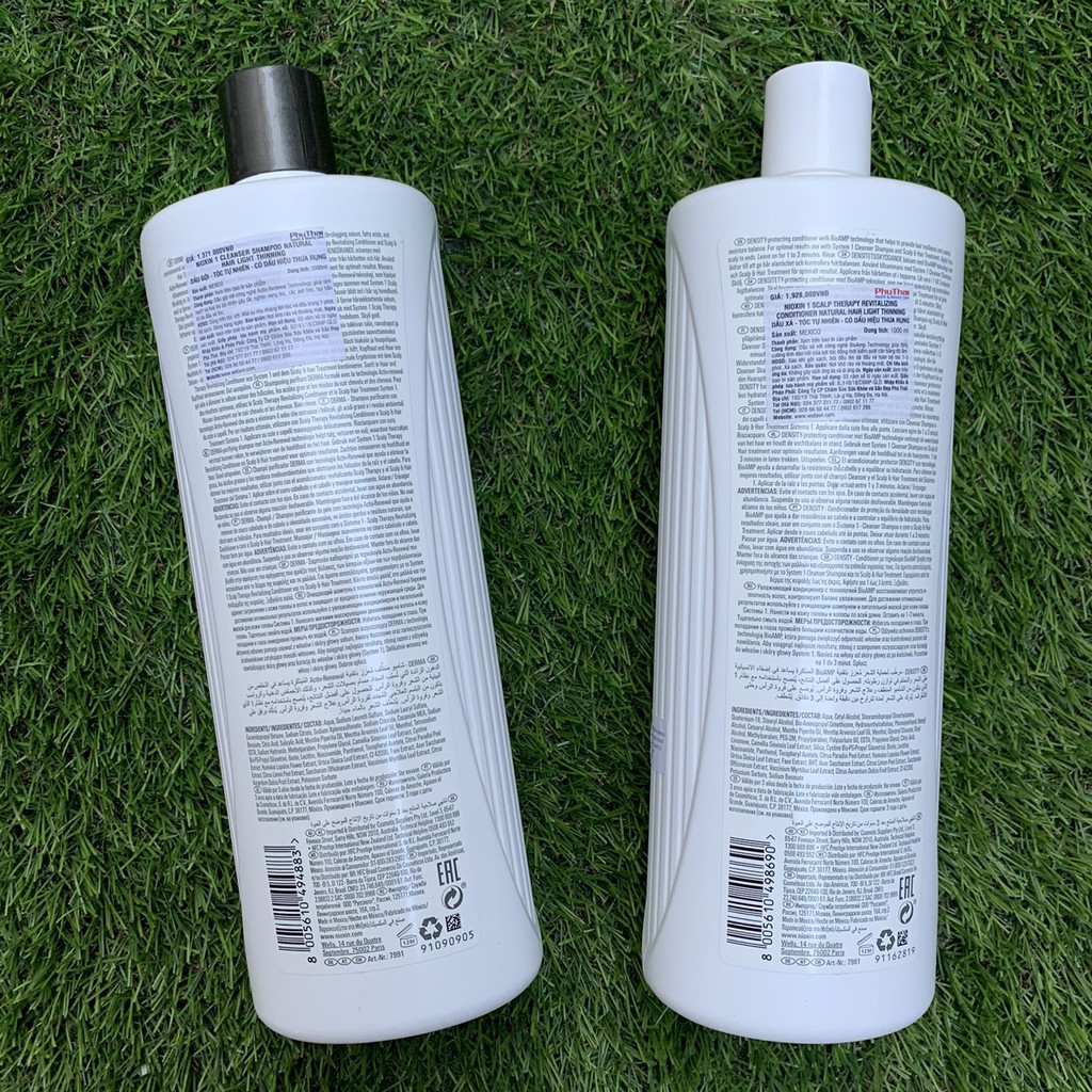 Dầu xả chống rụng, kích thích mọc tóc Nioxin System 1 Conditioner 1000ml ( New 2019)