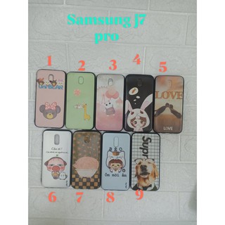 Ốp lưng thời trang dẻo hình Samsung J7 Pro
