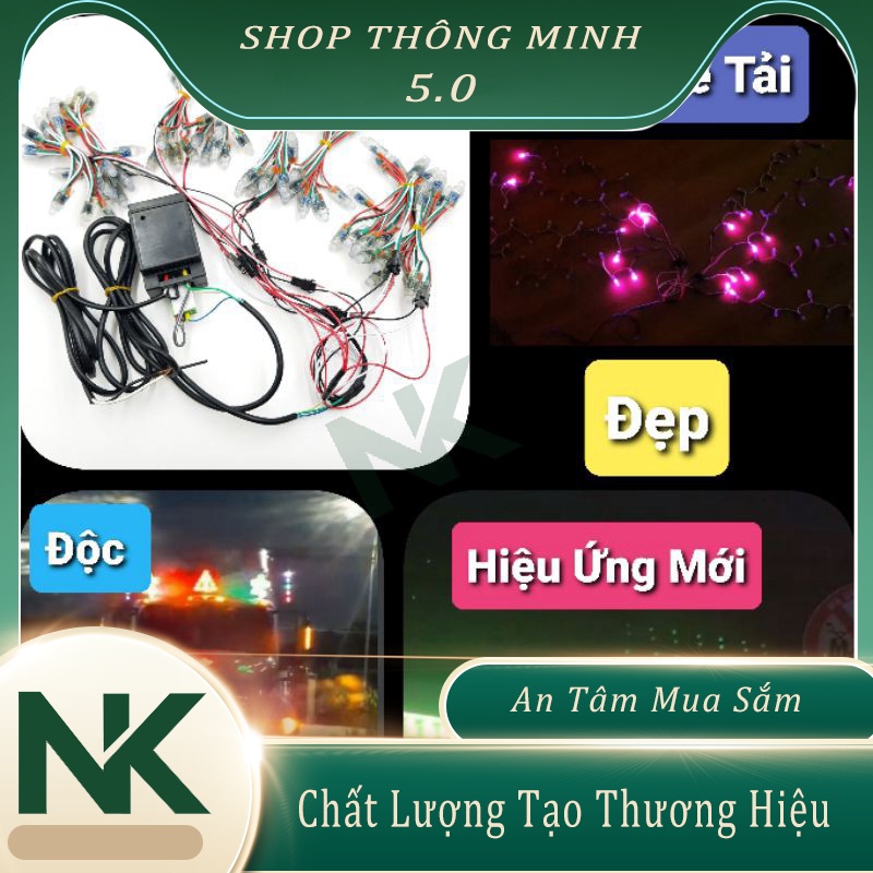 Bộ Led Galang Xe Tải Phiên Bản 2021❤️Bộ Led Full Mặt Nạ Trang Trí Xe Tải Cực Đẹp Theo Lựa Chọn