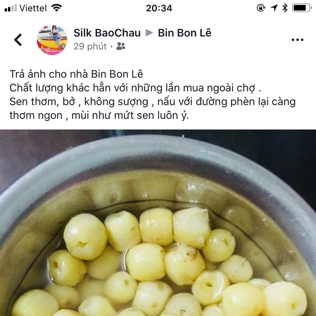 Hạt sen khô Hưng Yên