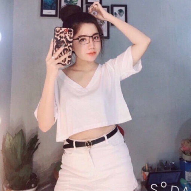 [ Mã WASTAPR giảm 10K đơn 50K] ❤️ GIÁ SỈ - LOẠI TỐT ❤️ Áo thun nữ 💥 áo crotop trơn