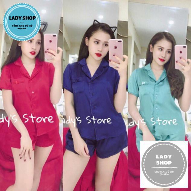 [Mã FATHANG5 giảm 10K đơn 50K] [Siêu Hot] Bộ đồ Pijama lụa💖Bộ lụa thiết kế Quần Sooc chất liệu mát lịm[HÀNG ĐẸP CHUẨN] | BigBuy360 - bigbuy360.vn